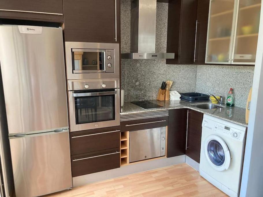 Apartamento Edificio Lirios Politur Платья-де-Аро Экстерьер фото